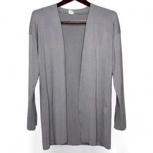Lole Gray Knit Cardigan Sweater